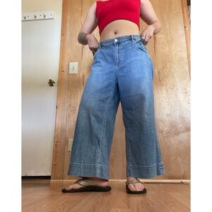 Chico's Blue Ankle & Cropped Jeans